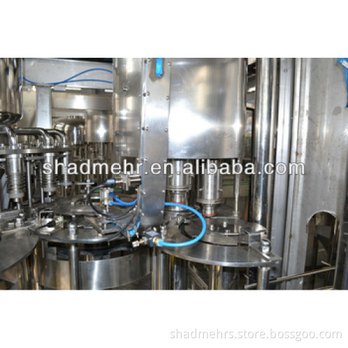 Glass Bottled Juice Filling Machine